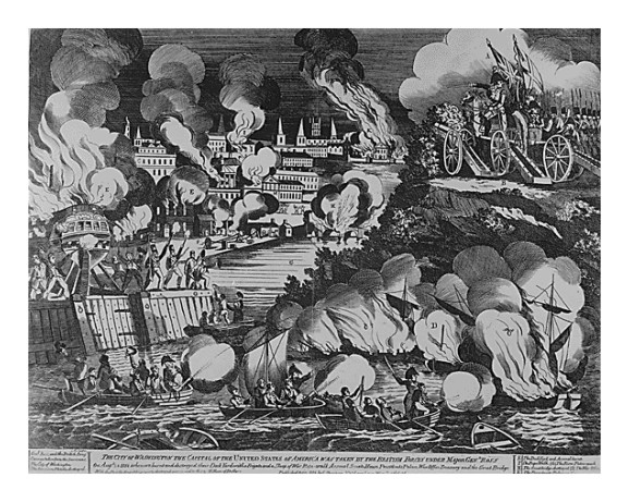 The Taking of the City of Washington, August 1814