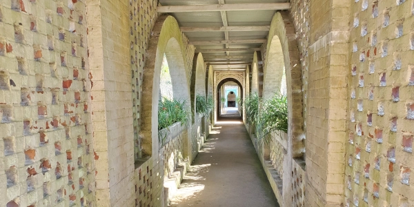Walkway through Inner Courtyard