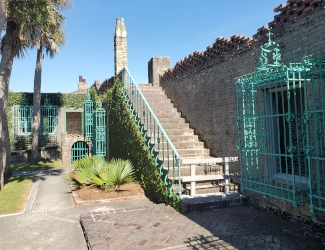 Stairway to Castle Ramparts