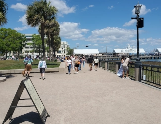 Waterfront Park in Charleston