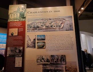 Fort Sumter Exhibit on Charleston History