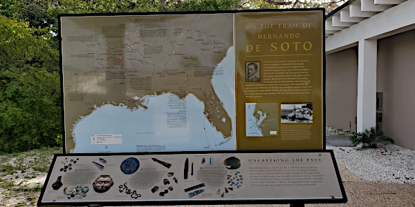 Map of the De Soto Journey