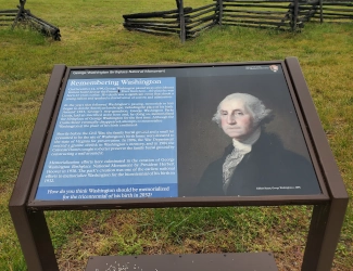 Wayside at George Washington's Birthplace National Monument