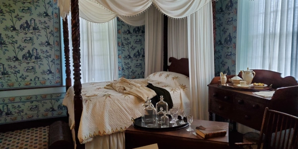 Interior of James Monroe home at Highland