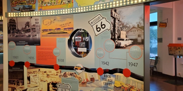 Museum on the Square, Rt. 66 Exhibit