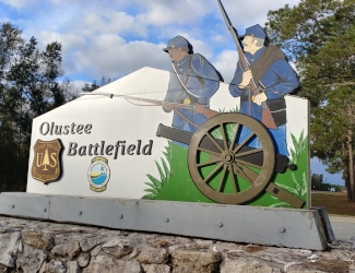Olustee Battlefield Sign