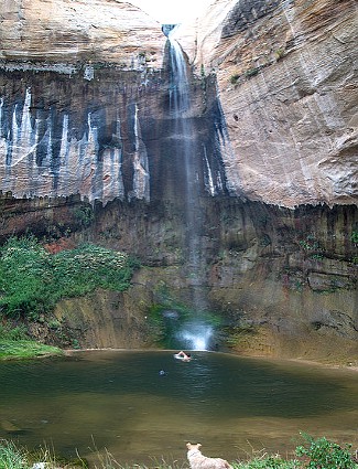 Grand Staircase-Escalante Waterfall