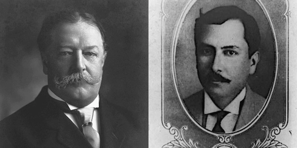 President Taft and Nicaragua President D&iacuteaz