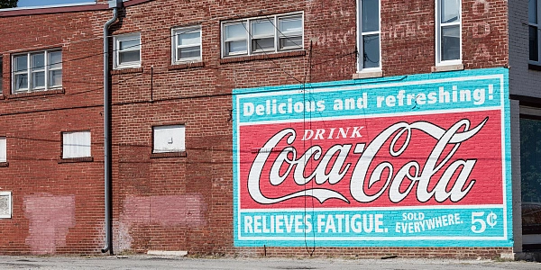 Coca-Cola Building Sign
