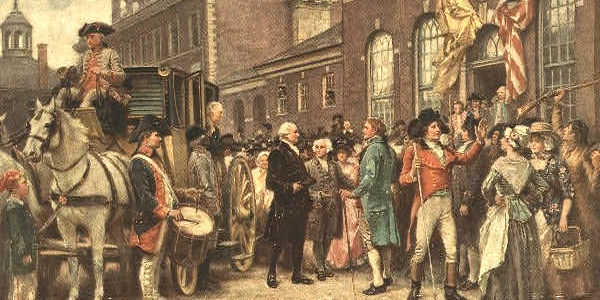 George Washington at Congress Hall