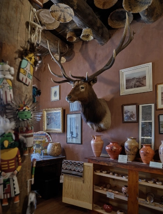 Interior today of Hubbell Trading Post