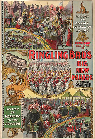 Ringling Circus Poster