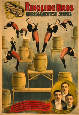 Ringling Circus Poster