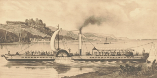 Robert Fulton's Clermont Steamship