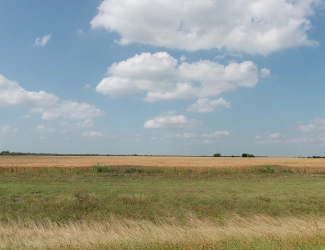 Fields around Waco, Texas