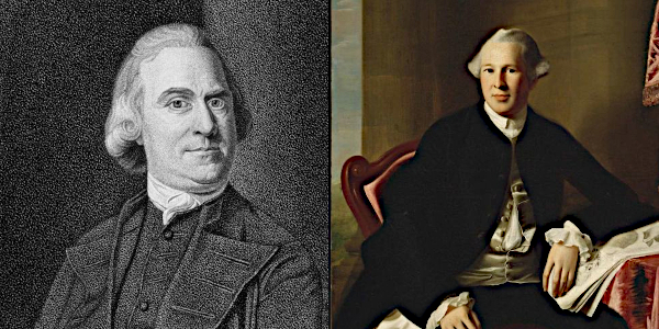 Samuel Adams and Joseph Warren