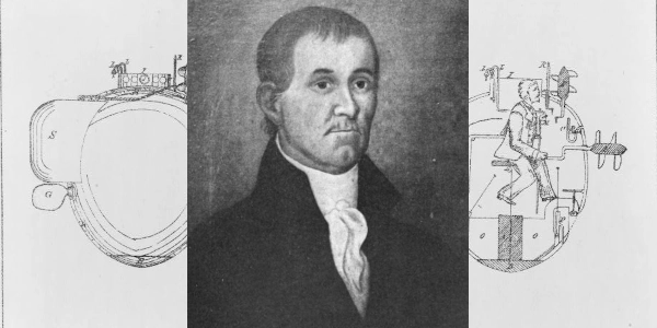 Bushnell's Turtle Submarine 1776, Ezra Lee