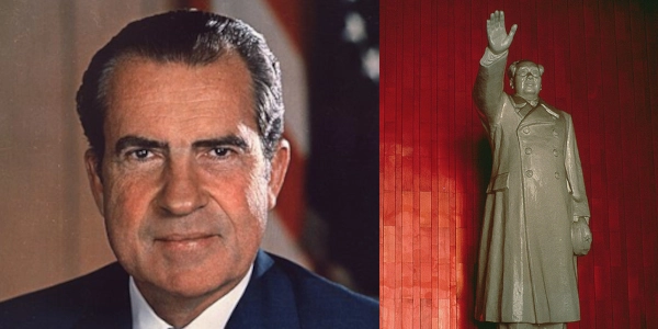 President Nixon and Chairman Mao