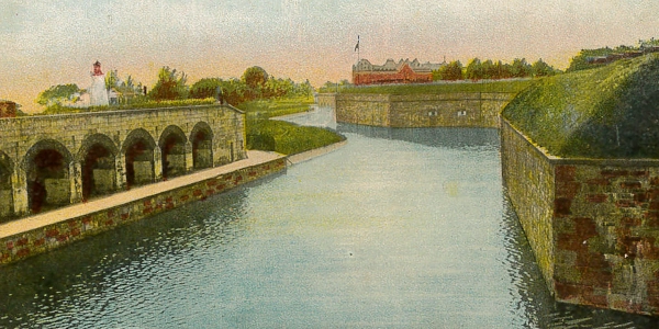 Postcard of Fort Monroe