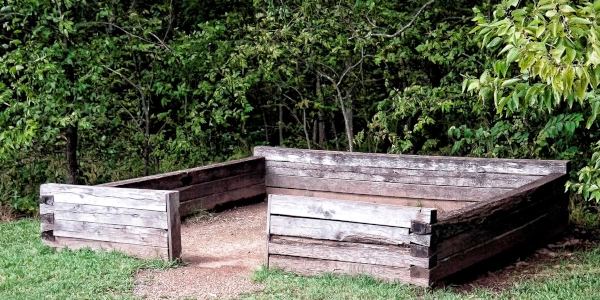 Cabin footprint where George Washington Carver was born