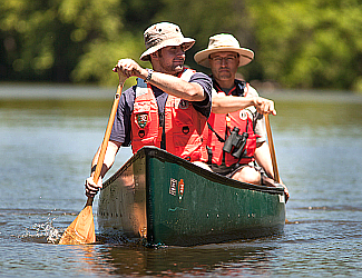 Kayaking on the Mississippi National River