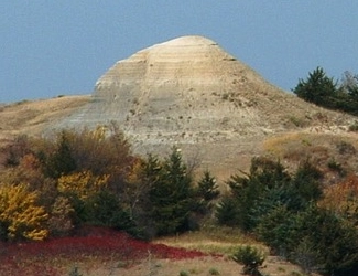 Old Baldy Hill near Lynch, Nebraska