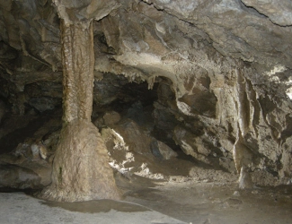 Interior of Oregon Caves