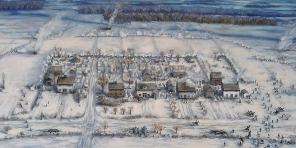 River Raisin National Battlefield, Frenchtown