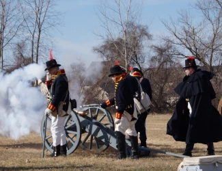 River Raisin National Battlefield Reenactment