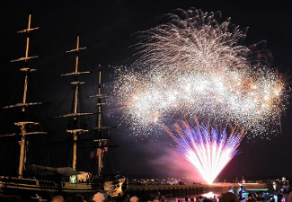 Salem Maritime NHS Fireworks