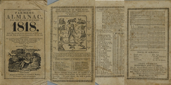 Farmers' Almanac 1818