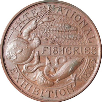 Medal from the International Fisheries Exhibition 1883