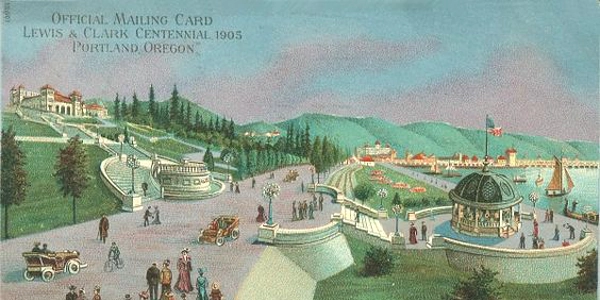 Oregon Guild Lake Photography Photos Souvenir Book of Views of the Lewis /& Clark Centennial Exposition 1905 Portland