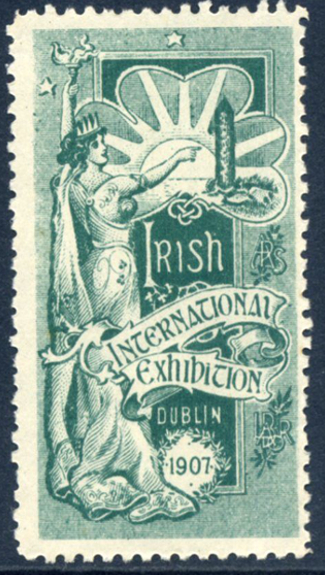 Irish International Exhibition 1907 Stamp