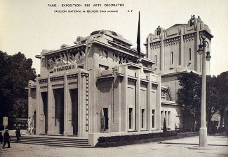 Paris 1925 Belgium Pavilion
