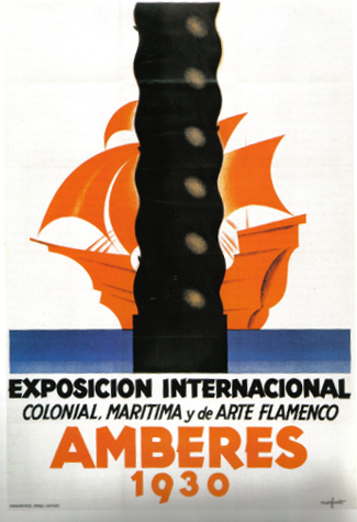 Antwerp World's Fair 1930 Poster