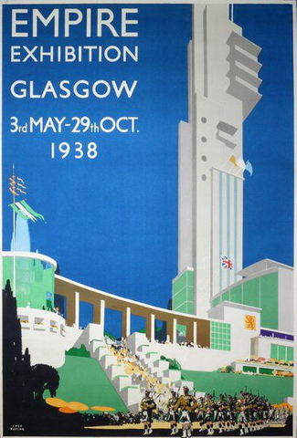 Glasgow Poster 1938, British Empire Exhibition