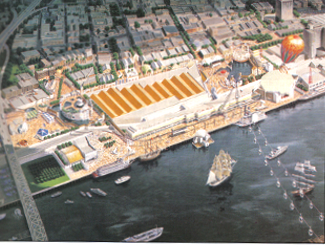 Overview of Expo '84 Site