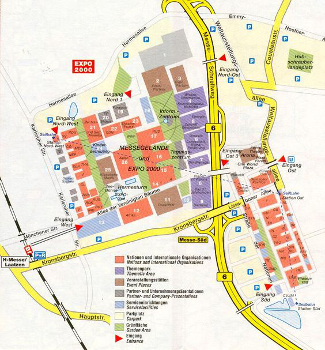 Expo 2000 Map