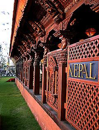 Nepal Pavilion at Expo 2000
