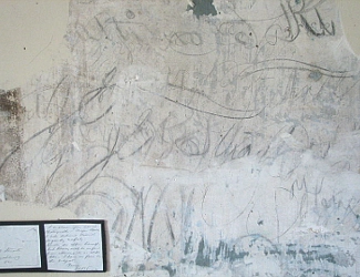 JEB Stuart's signature at the Griffiti House of Brandy Station