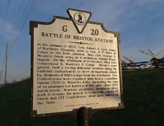 Wayside Battle of Bristoe Station