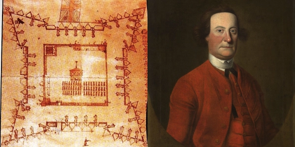 General John Bradstreet and Canso Fort