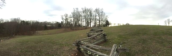 Fenceline of Mill Springs Battlefield