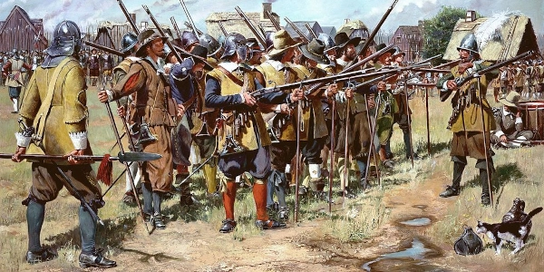 First Muster, Massachusetts Bay Colony Militia, First National Guard
