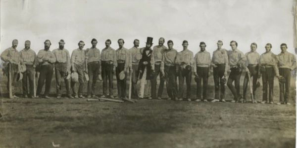 New York Knickerbockers Baseball Team 1858