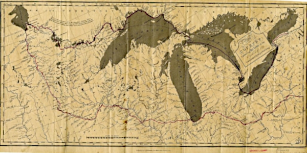Stephen Long Expedition Map 1823