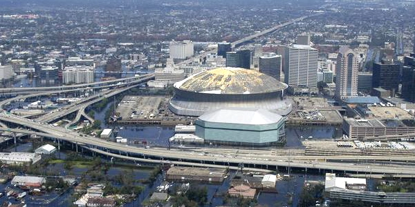 Louisiana Superdome and Hurricane Katrina