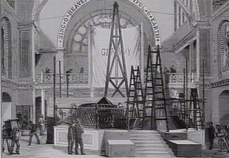 Exhibits at the Melbourne International Exhibition