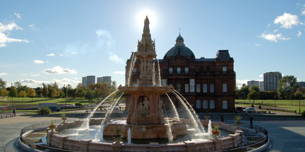 Doulton Fountain from the Glasgow World's Fair 1888